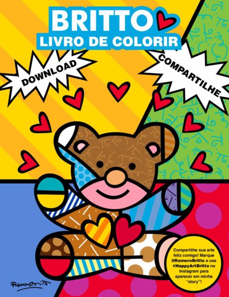 Download Romero Britto colouring book | Cuddington and Dinton School