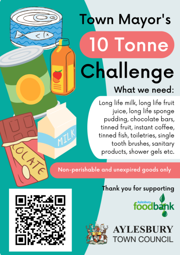 Aylesbury Food Bank Collection Point - Cuddington and Dinton School